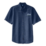 TNGIC-SP11 • Port & Co™ Short Sleeve Value Denim Shirt