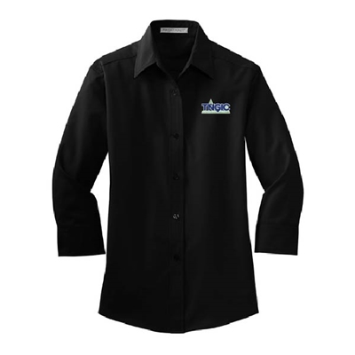 TNGIC-L612 • Port Authority® Women's 3/4-Sleeve Easy Care Shirt