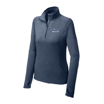 TNGIC-LST850 • Sport-Tek® Women's Sport-Wick® Stretch 1/4-Zip Pullover